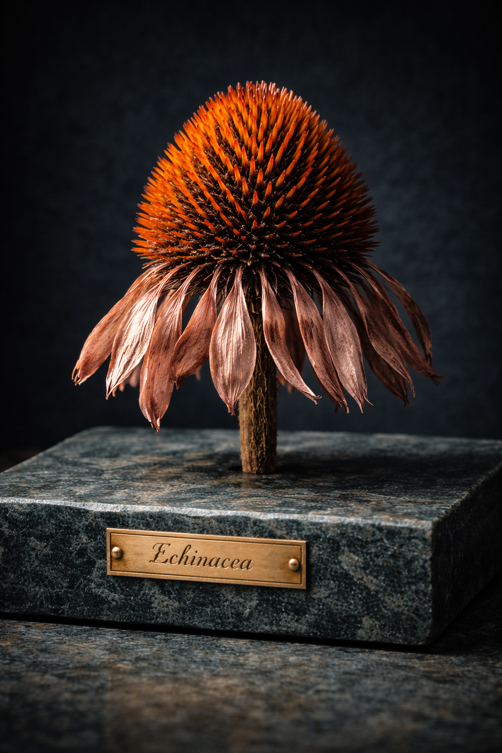 Echinacea botanical specimen