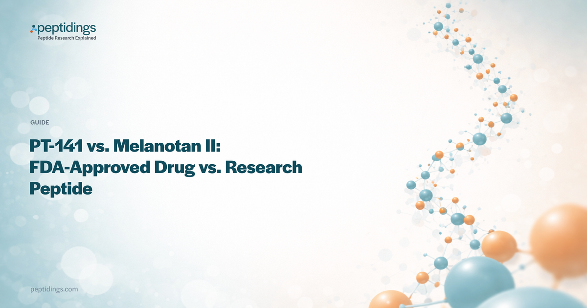 pt-141 vs melanotan ii differences vs. II: FDA-Approved vs. Research Peptide Additional Items:10ML Bac Water S-Acetyl L-Glutathione aclaris