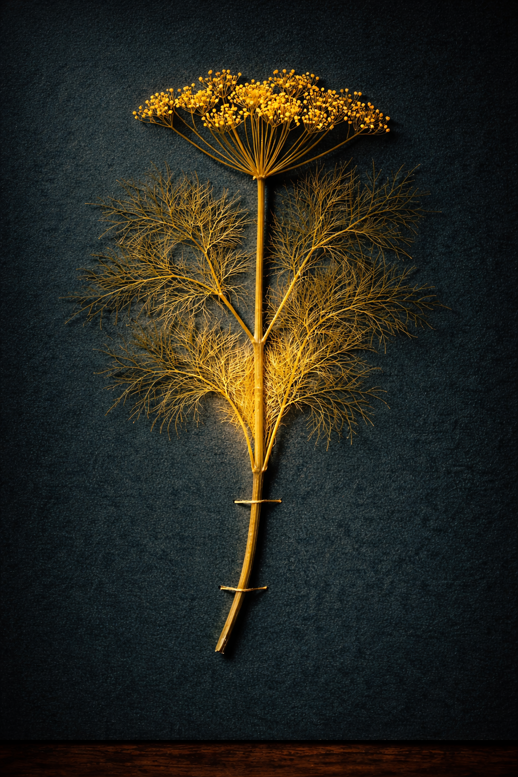 Fennel botanical specimen