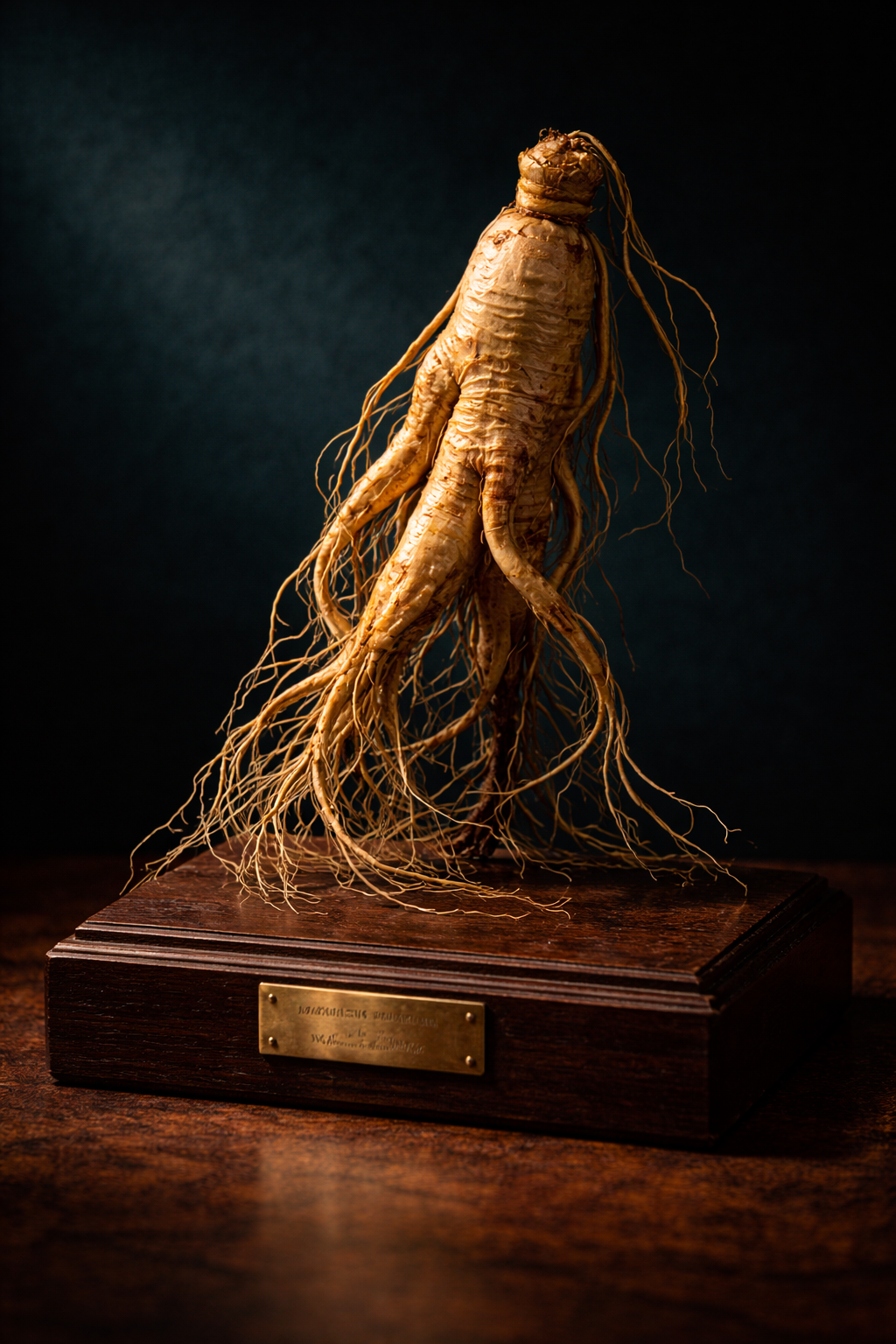 Ginseng botanical specimen